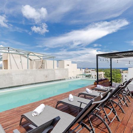Stylish And Fancy Studio Next To 5Th Av Roof Pool Dk Playa del Carmen Bagian luar foto