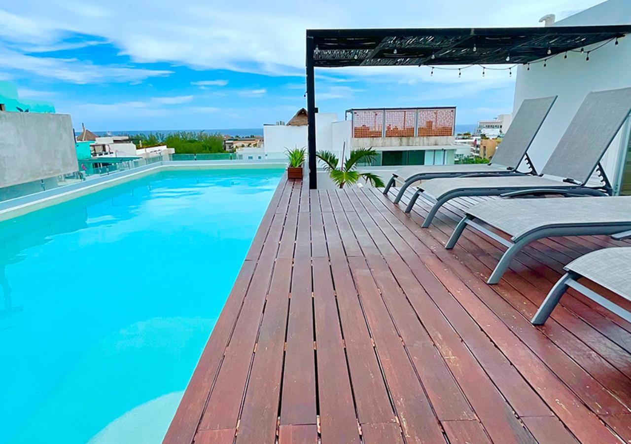 Stylish And Fancy Studio Next To 5Th Av Roof Pool Dk Playa del Carmen Bagian luar foto